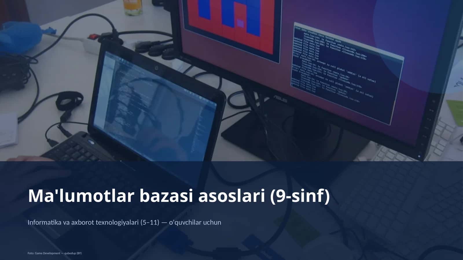 Ma'lumotlar bazasi asoslari (9-sinf)