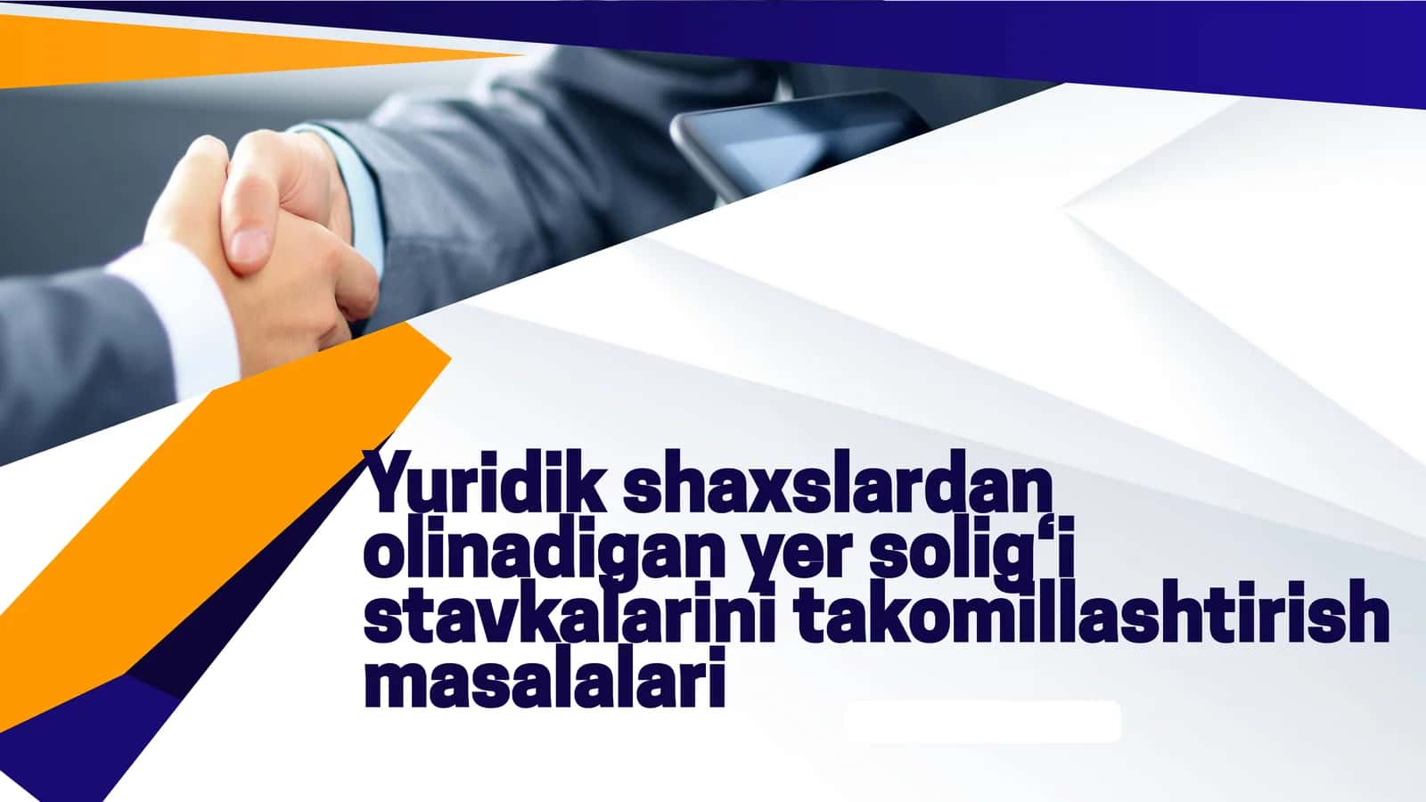 Yer solig‘i stavkalarini takomillashtirish masalalari