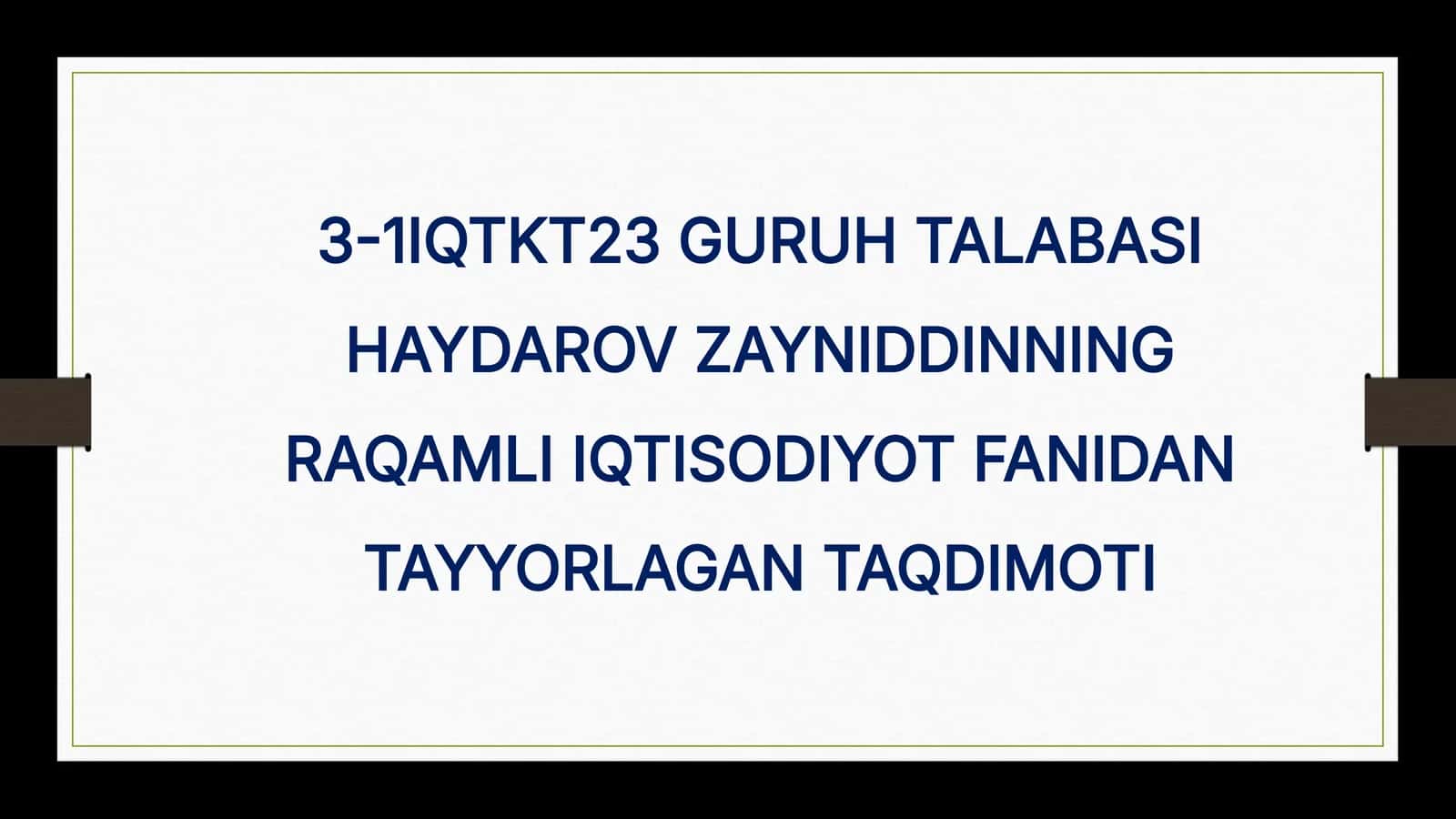 Xitoy Raqamli Iqtisodiyoti: Faktlar va Natijalar