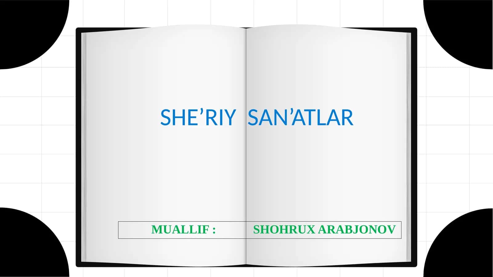 SHE’RIY SAN’ATLAR
