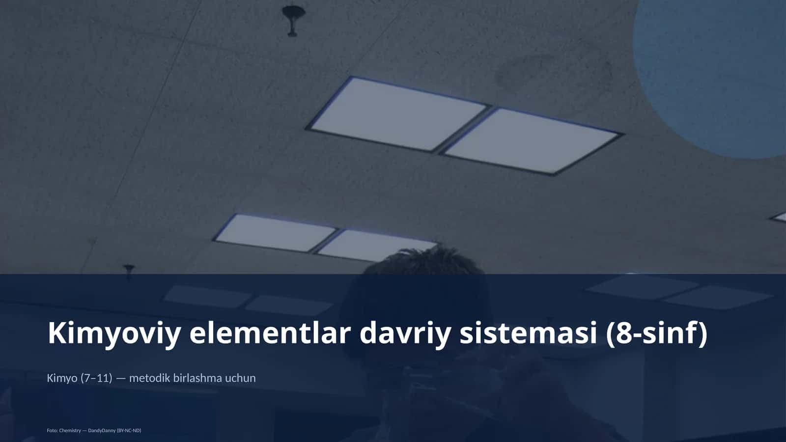 Kimyoviy elementlar davriy sistemasi (8-sinf)