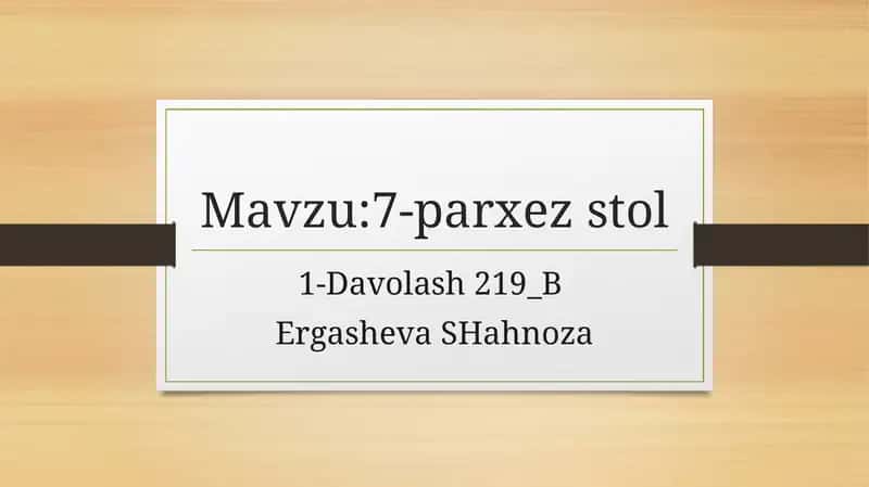 7-parxezstol