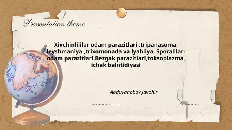 Xivchinlililar odam parazitlari