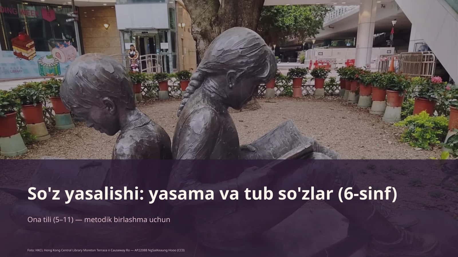 So'z yasalishi: yasama va tub so'zlar (6-sinf)