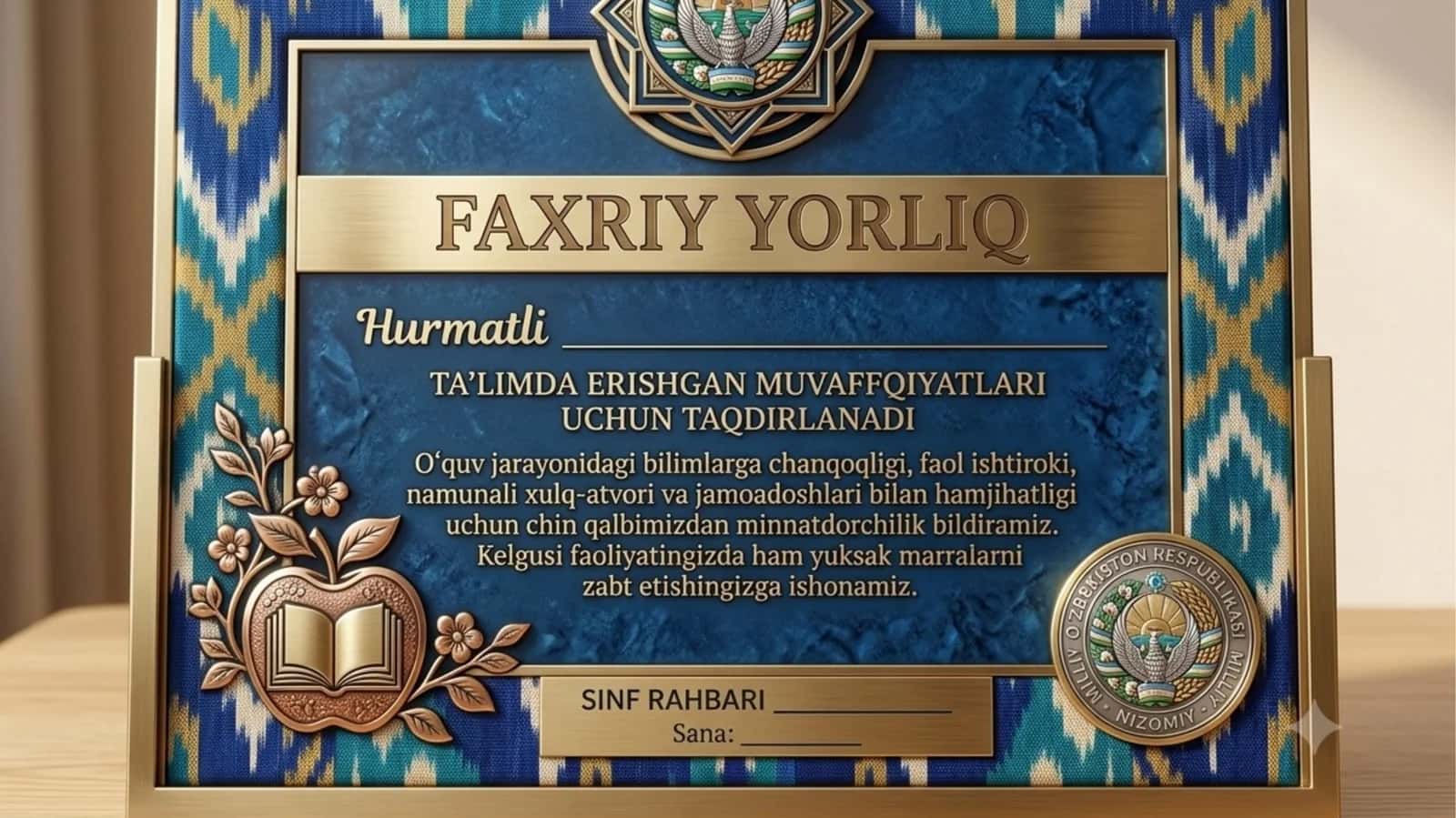 FAXRIY YORLIQ