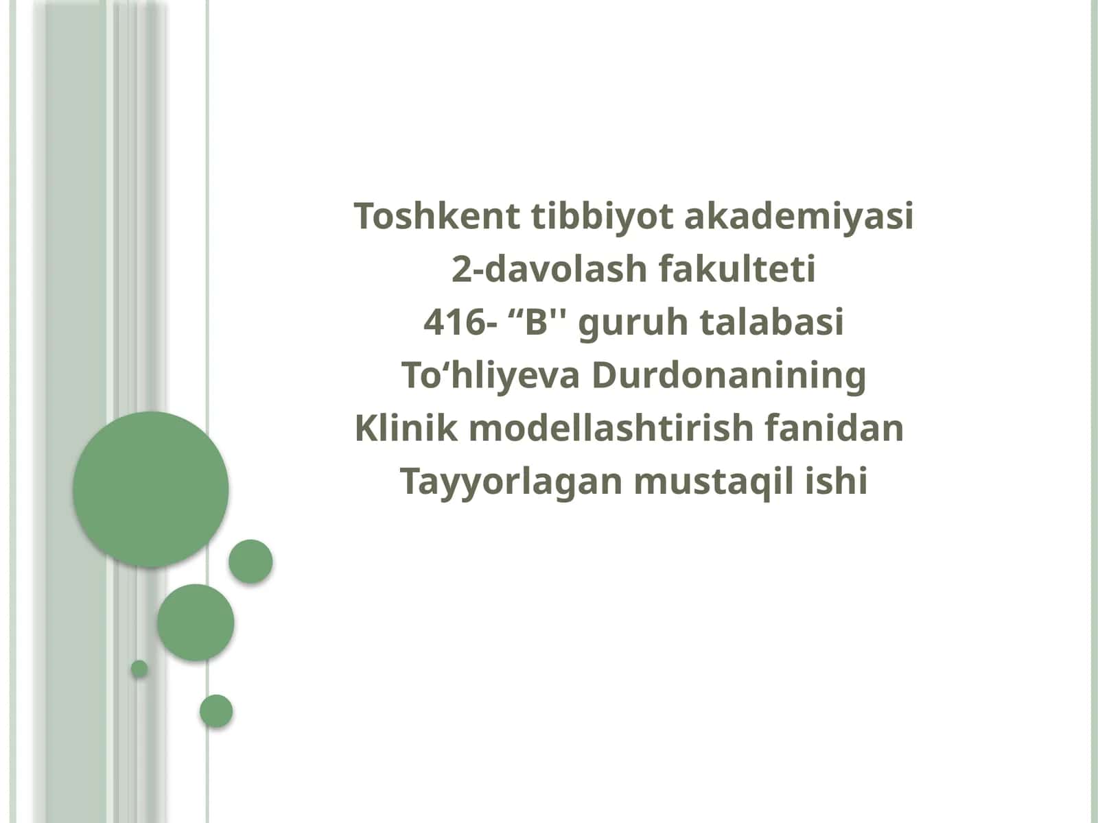 Yangi tug‘ilgan chaqaloqlarda fizik tekshiruv