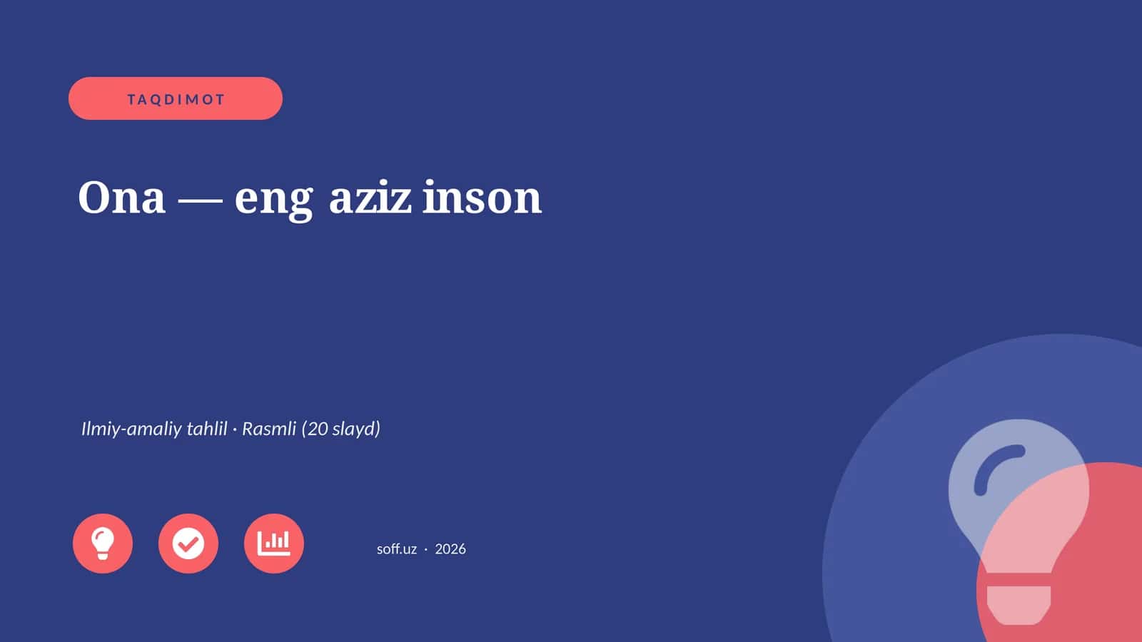 Ona - eng aziz inson