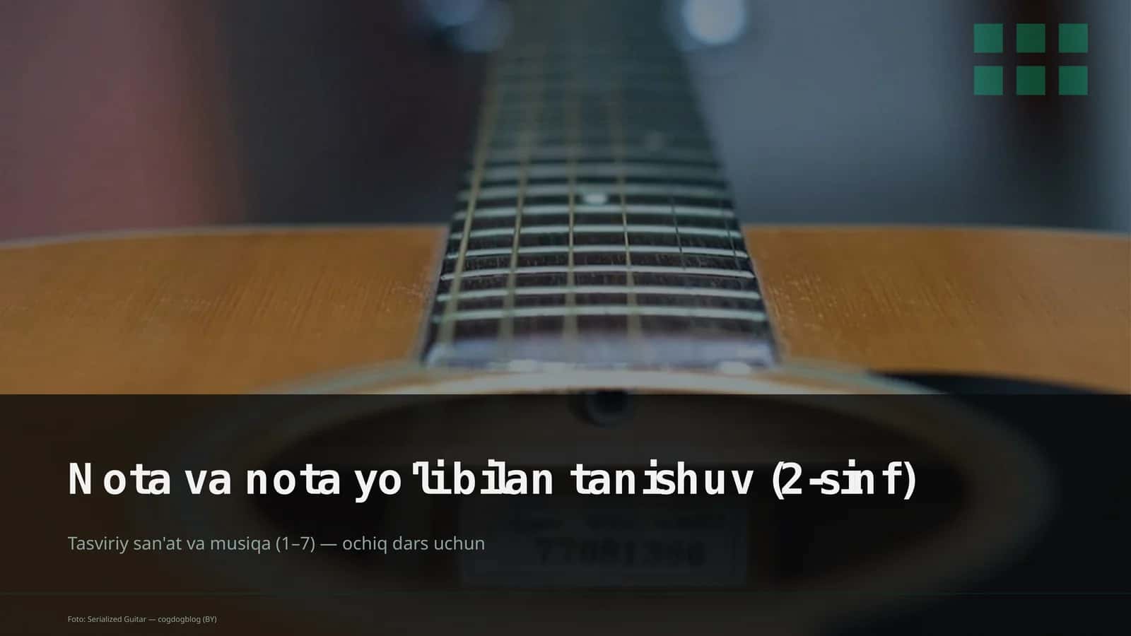 Tasviriy san'at va musiqa (1-7)