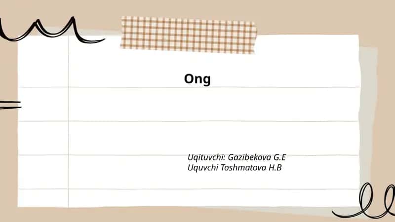 Ong