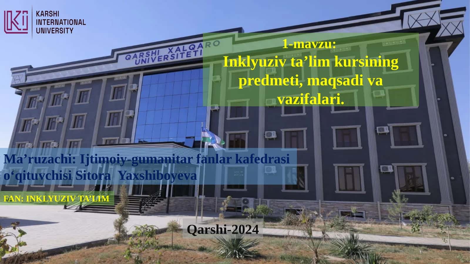 Inklyuziv ta’lim kursi