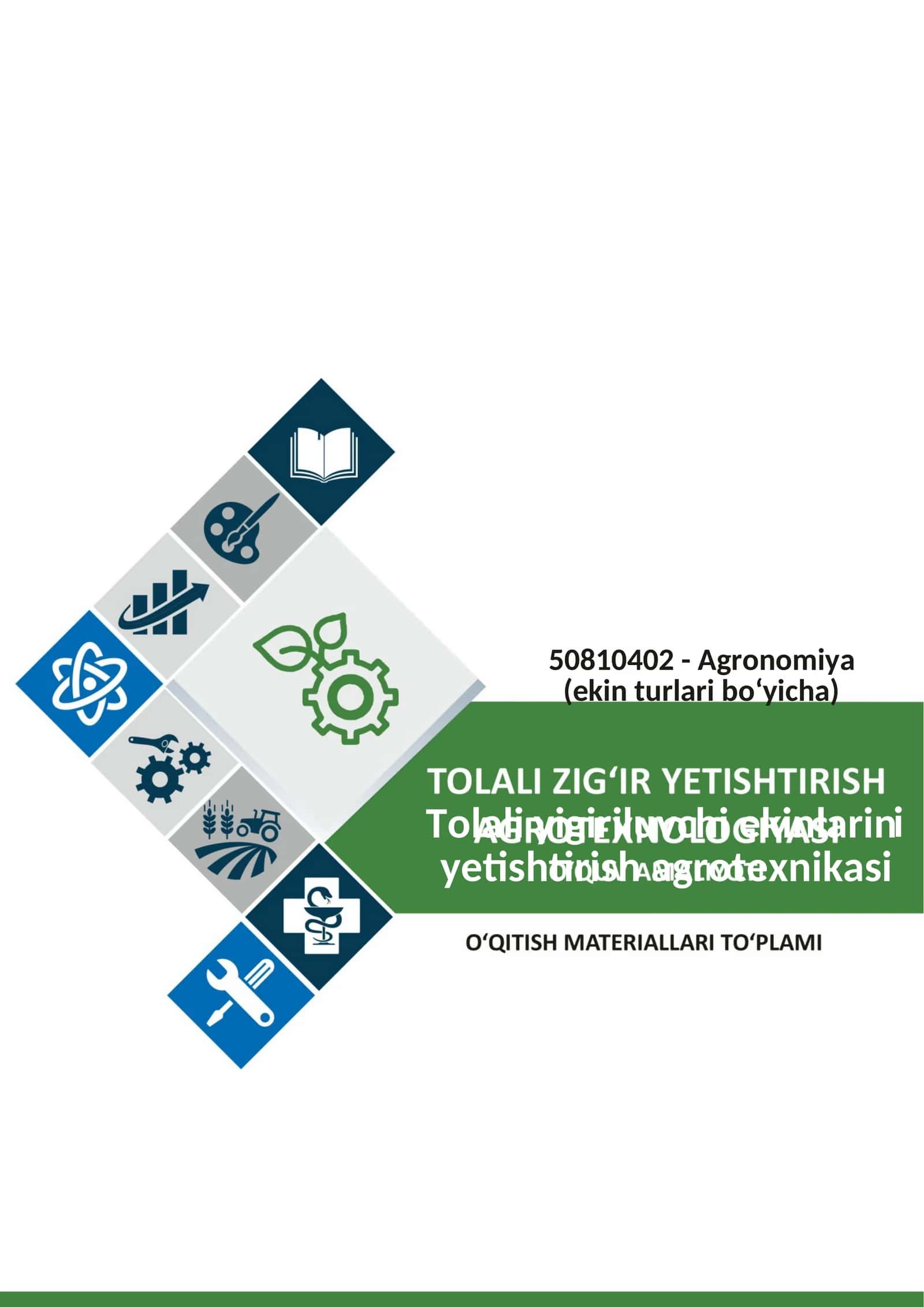 Tolali zig'ir yetishtirish. Tolali yigiriluvchi ekinlarini yetishtirish agrotexnikasi