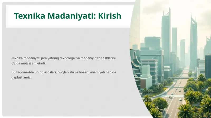 Texnika Madaniyati