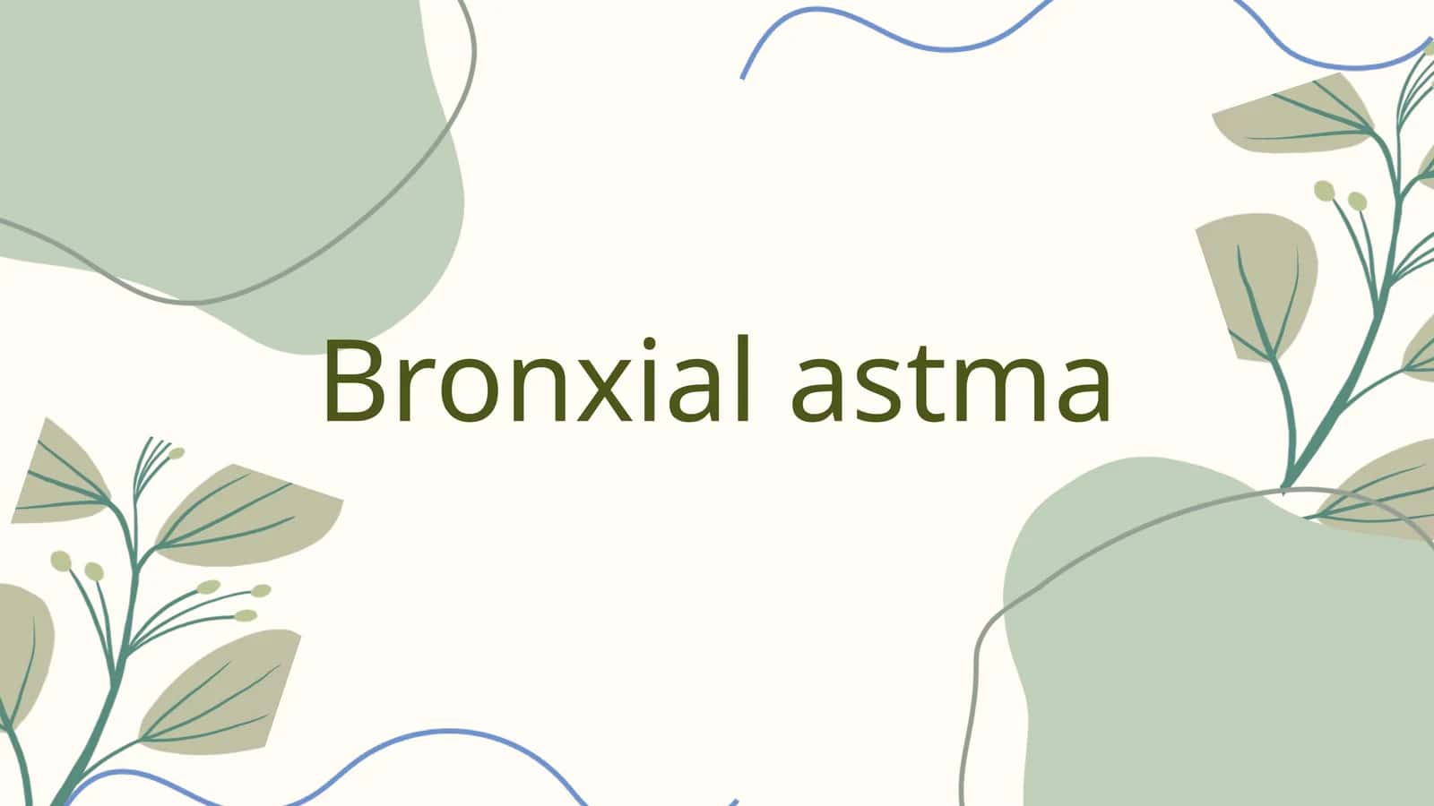Bronxial astma