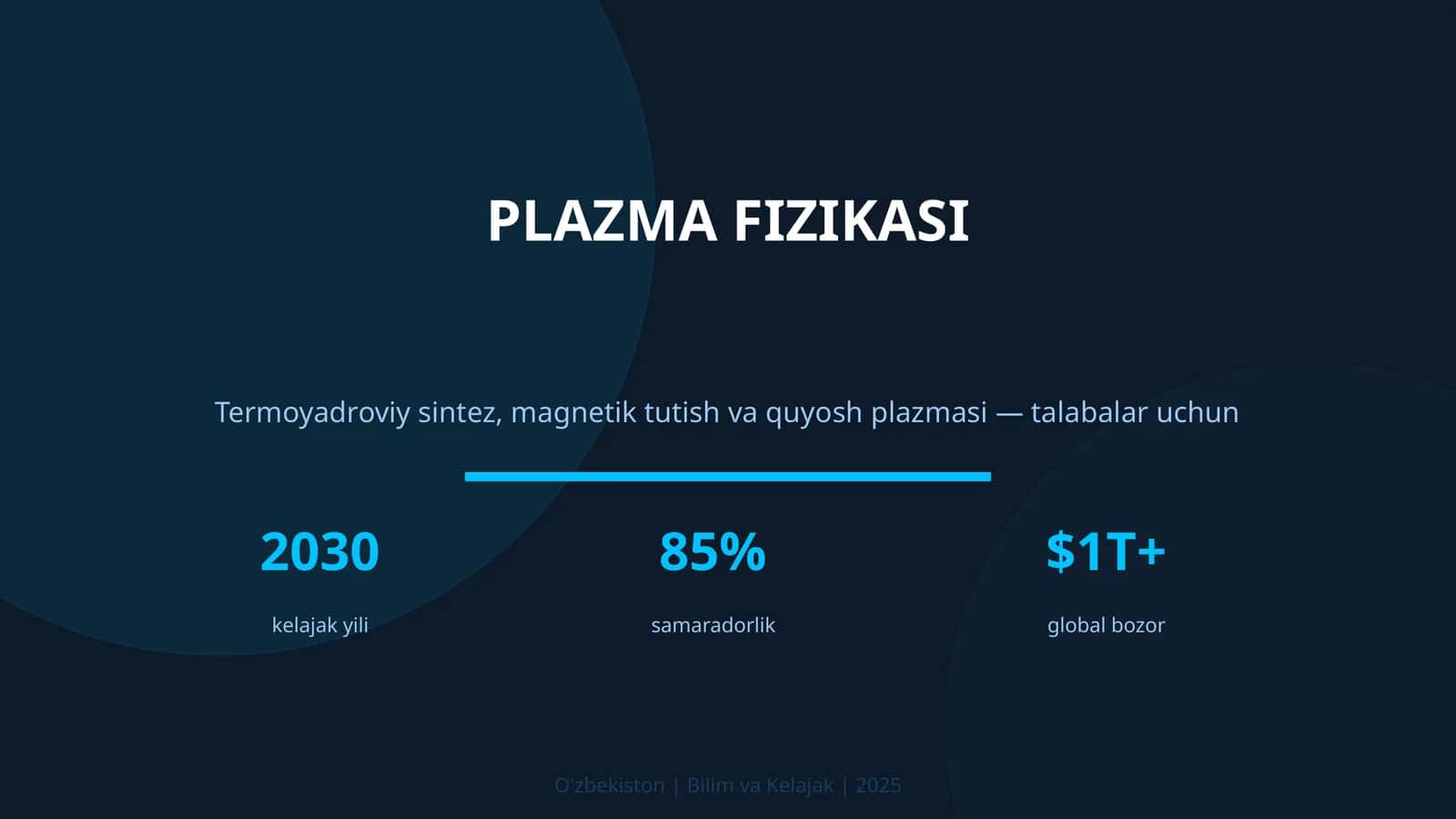 PLAZMА FIZIKASI