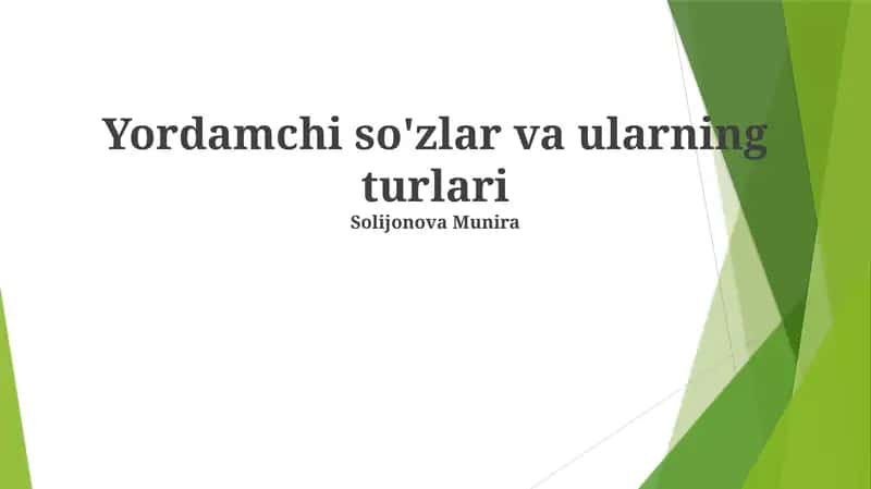 Ko'makchi fe'llar