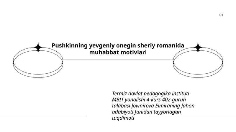 Jahon adabiyoti fanidan tayyorlagan taqdimot
