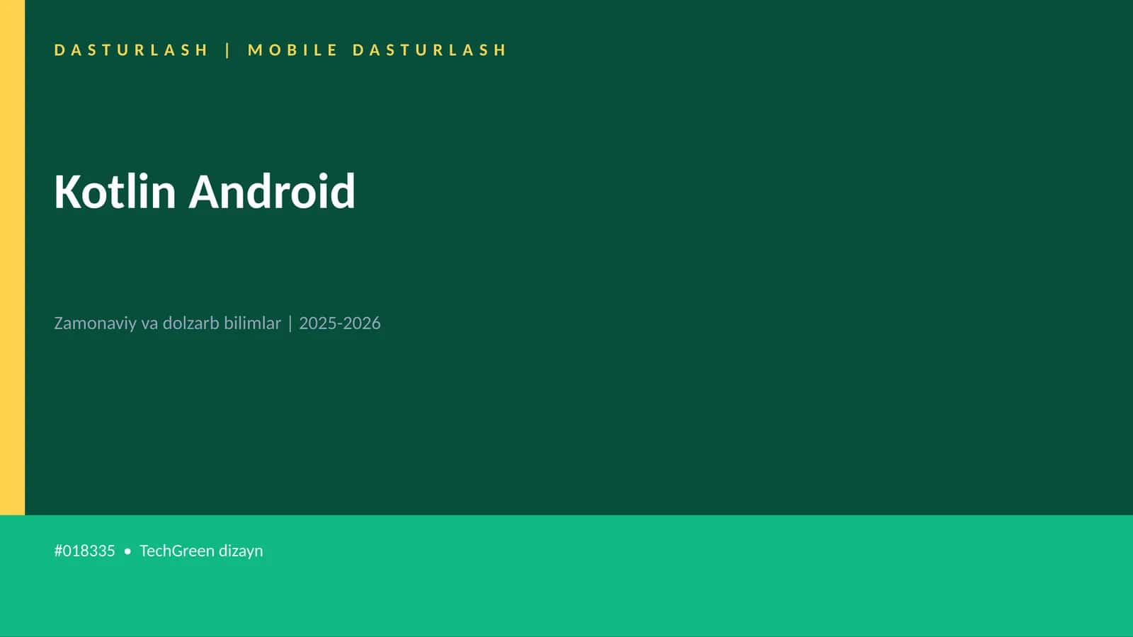 Kotlin Android