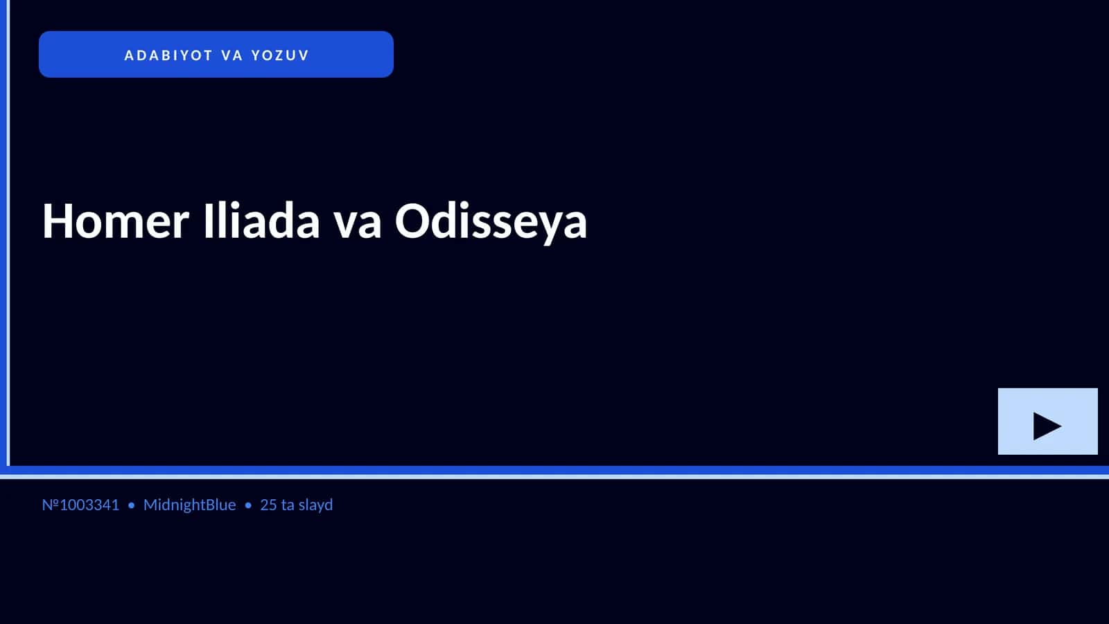 Homer Iliada va Odisseya