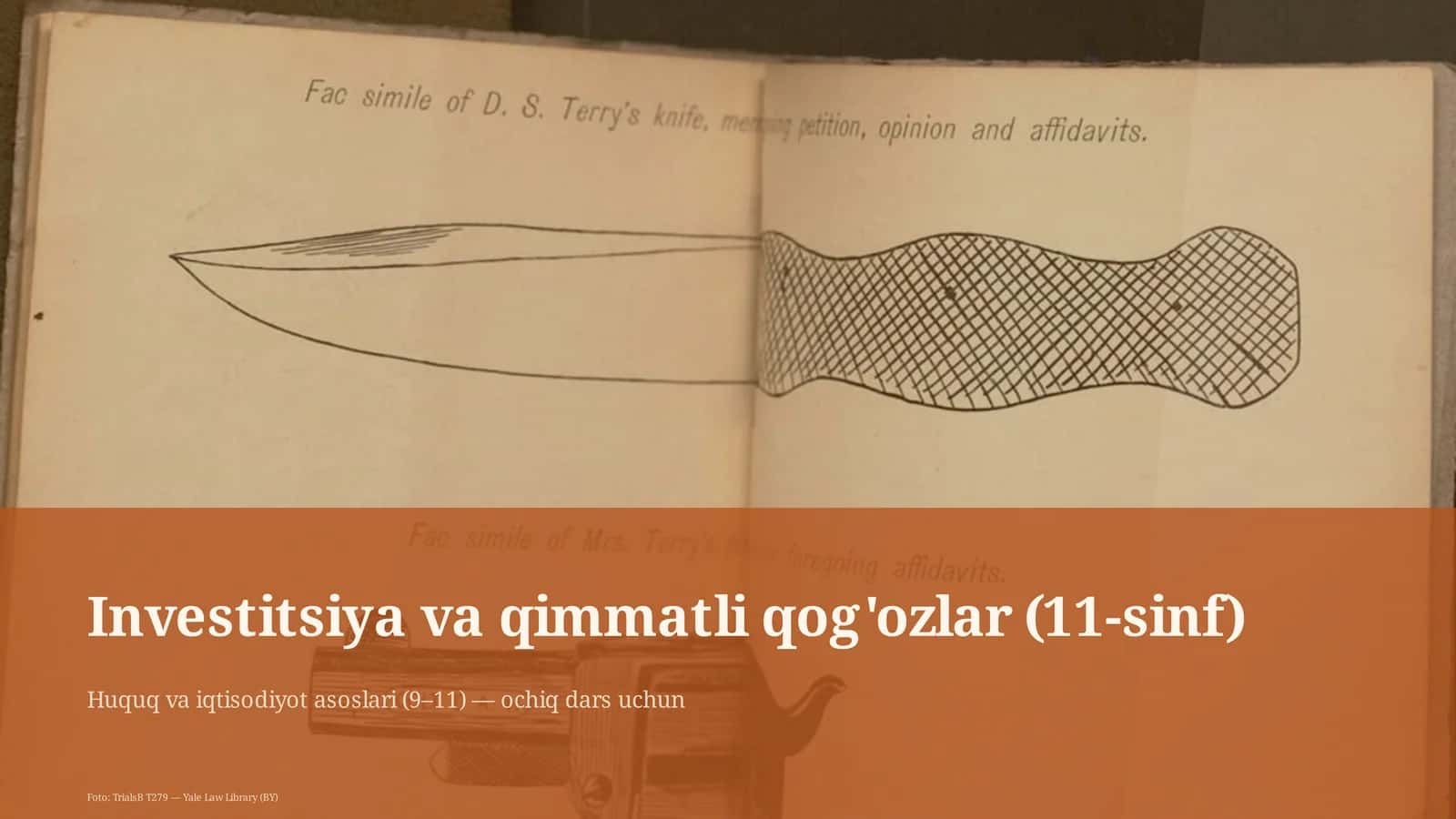 Huquq va iqtisodiyot asoslari (9–11)