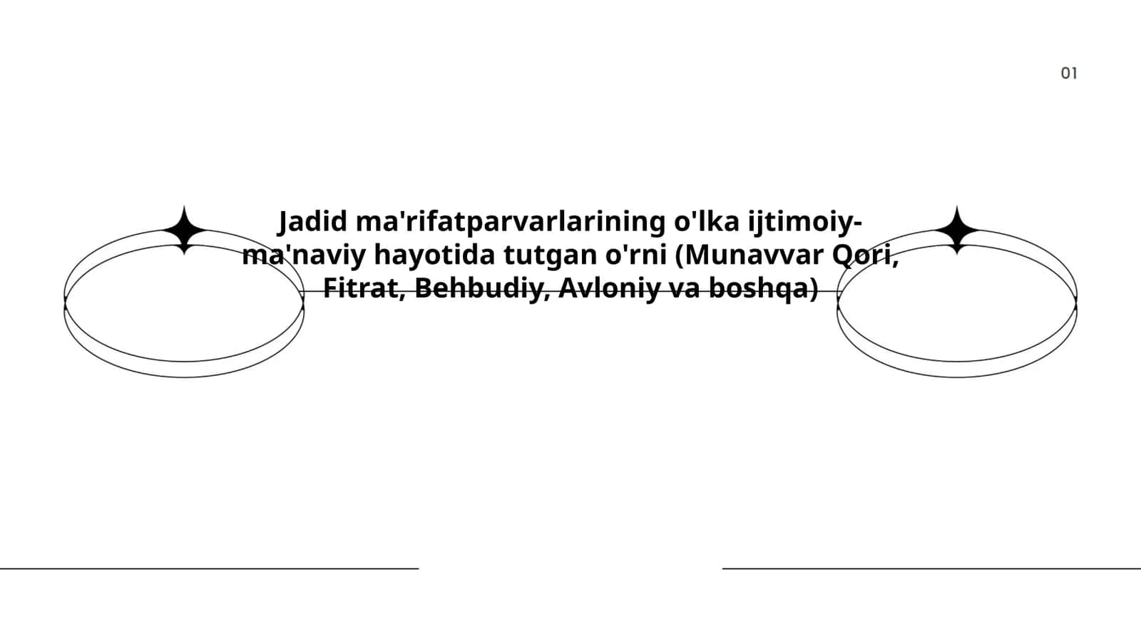 Jadid ma'rifatparvarlarining o'lka ijtimoiy-ma'naviy hayotida tutgan o'rni