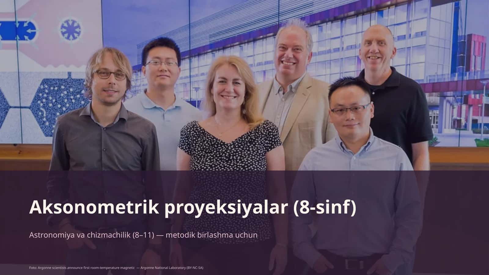 Aksonometrik proyeksiyalar (8-sinf)