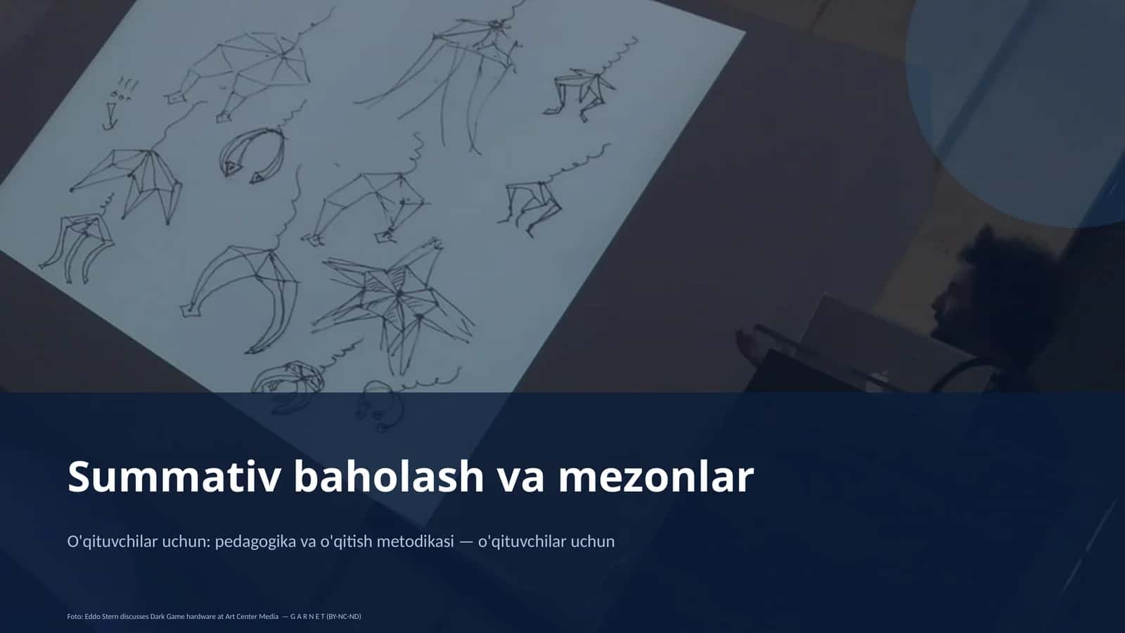Summativ baholash va mezonlar