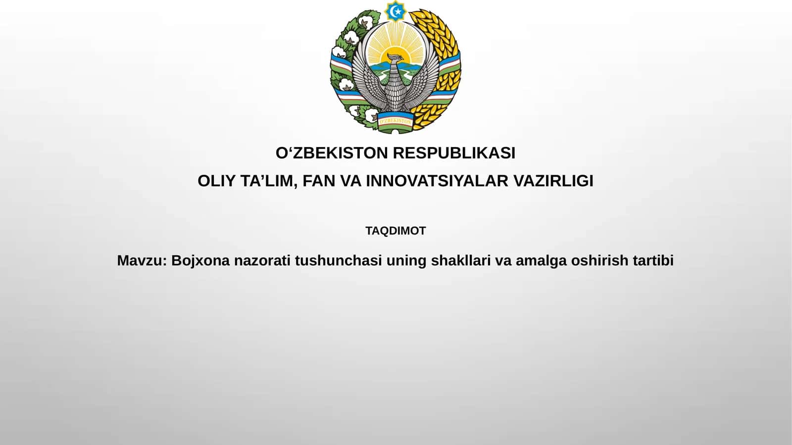 Bojxona nazorati