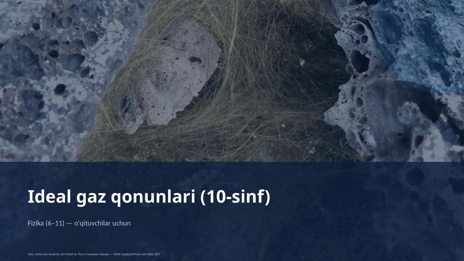 Ideal gaz qonunlari (10-sinf)