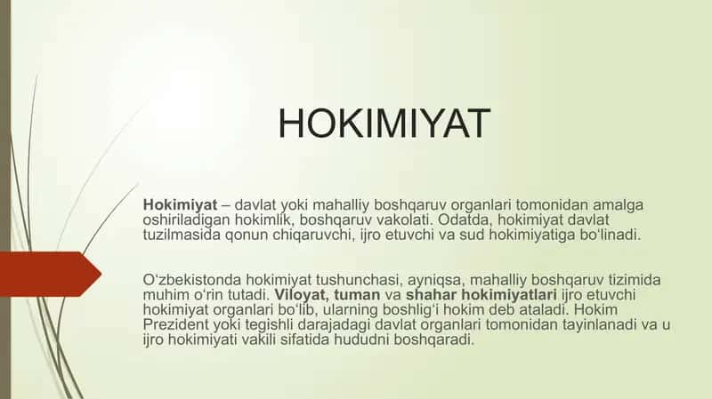 Hokimiyat