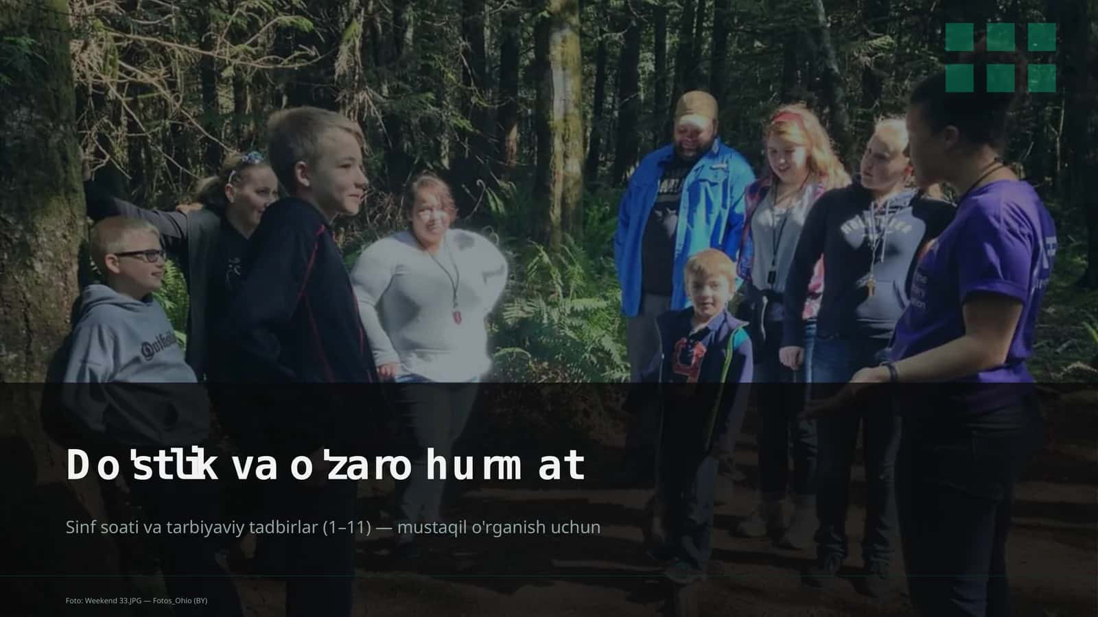 Sinf soati va tarbiyaviy tadbirlar
