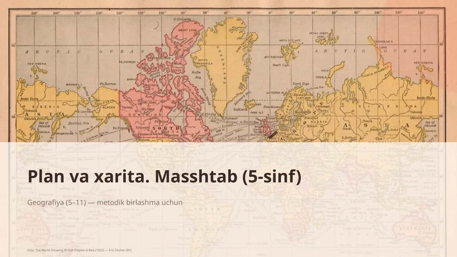 Plan va xarita. Masshtab (5-sinf)