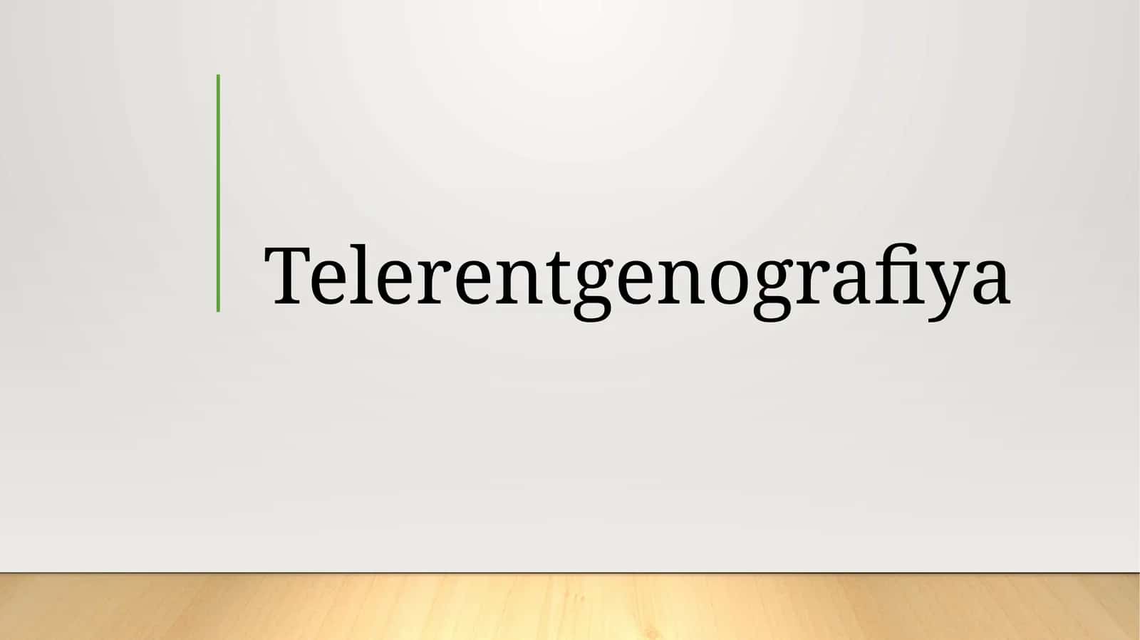 Telerentgenografiya