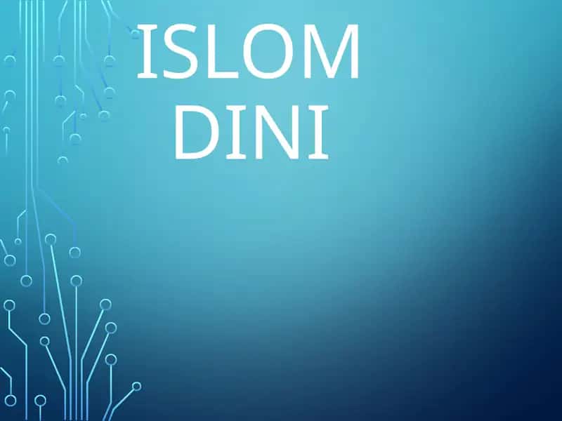 Islom dini 1