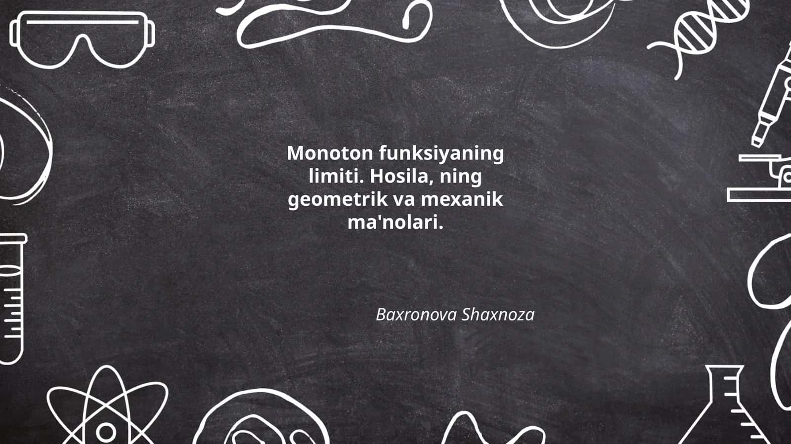 Monoton funksiya
