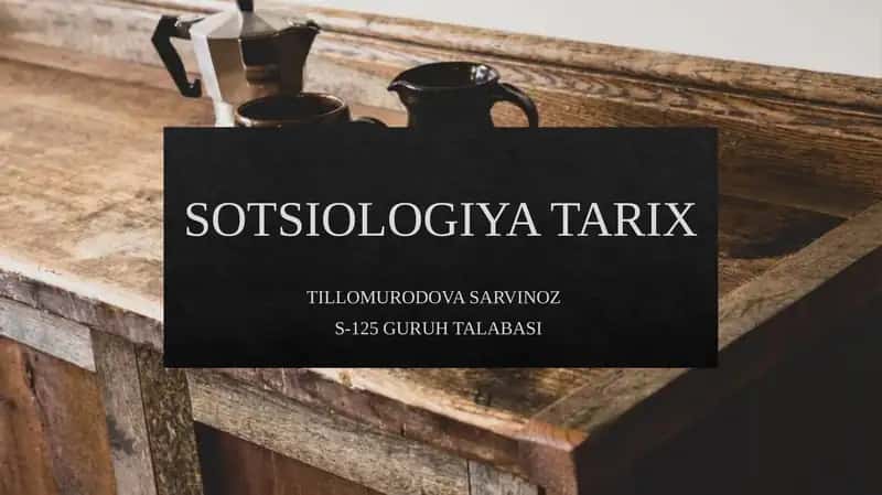Sotsiologiya