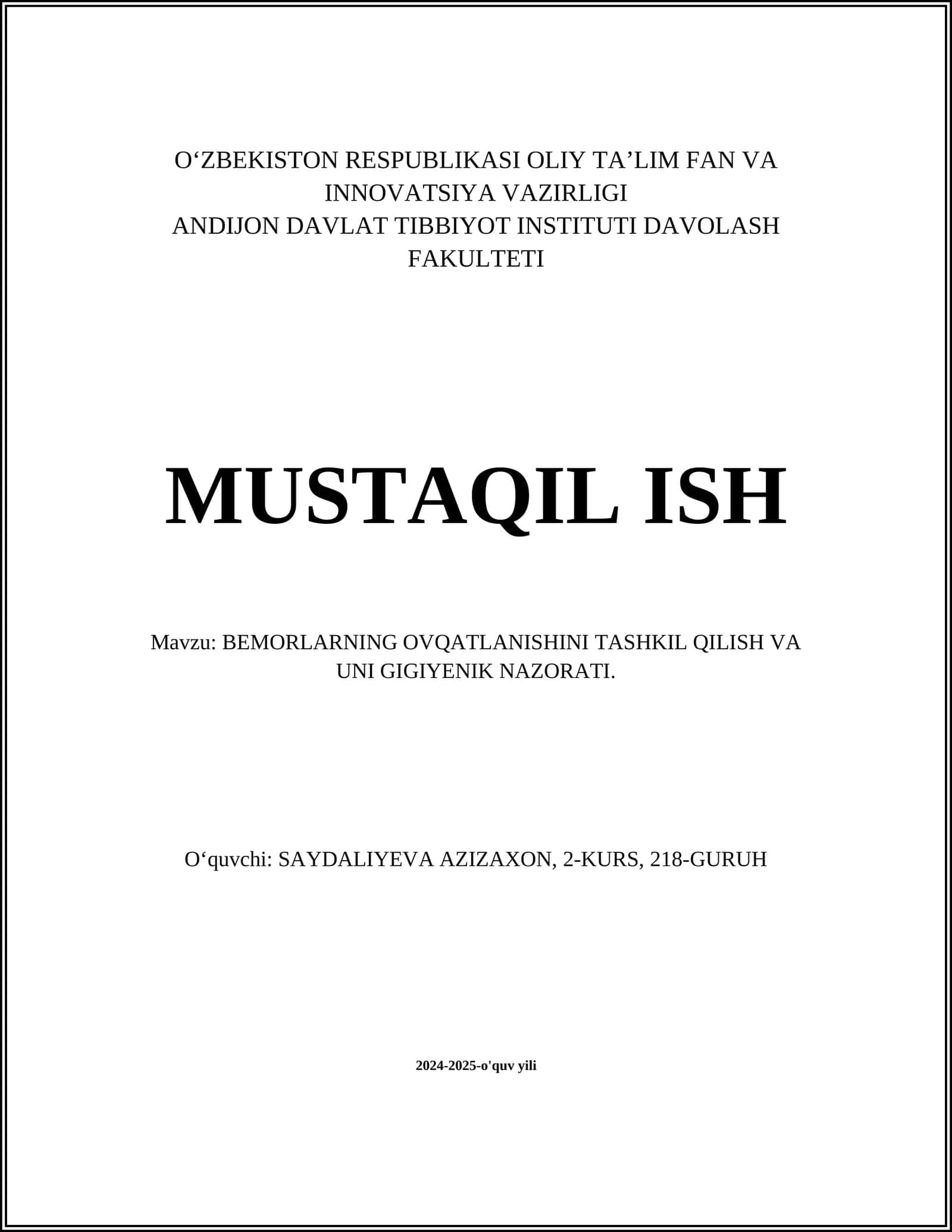 Maktab oshxonalarini tashkil etish