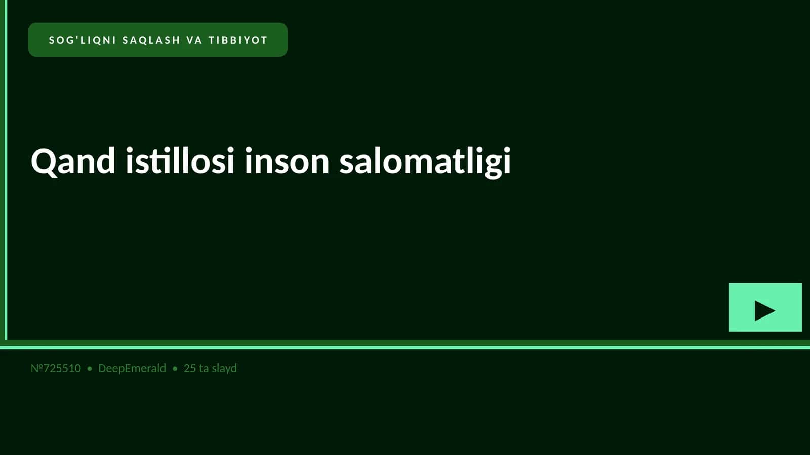 Qand istillosi inson salomatligi