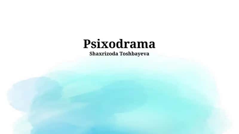 Psixodrama