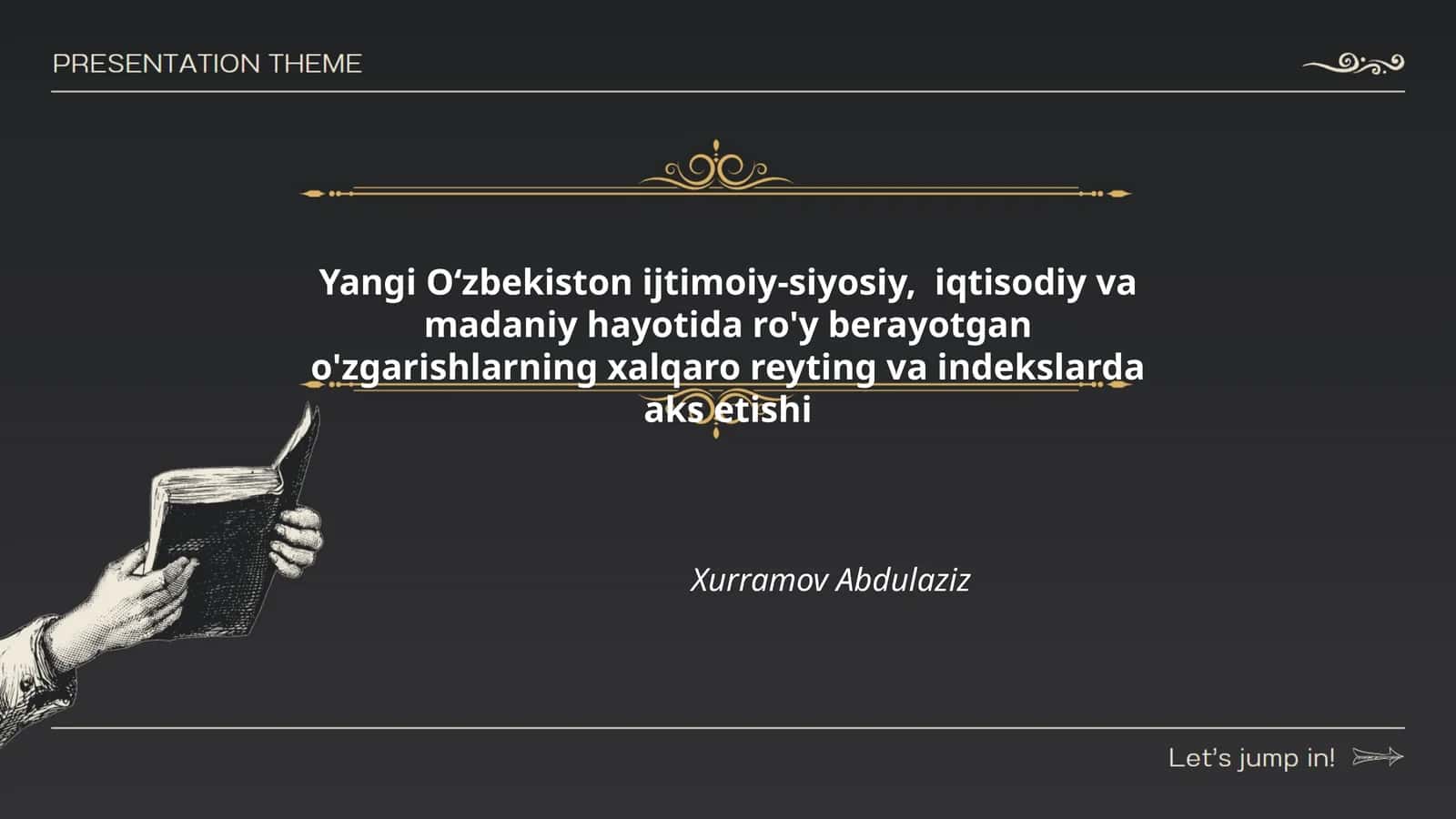 Yangi O‘zbekistonning iqtisodiy barqarorligi va xalqaro reytinglar