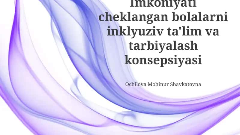 Maxsus ehtiyojli bolalar uchun qo'llab-quvvatlash xizmatlari