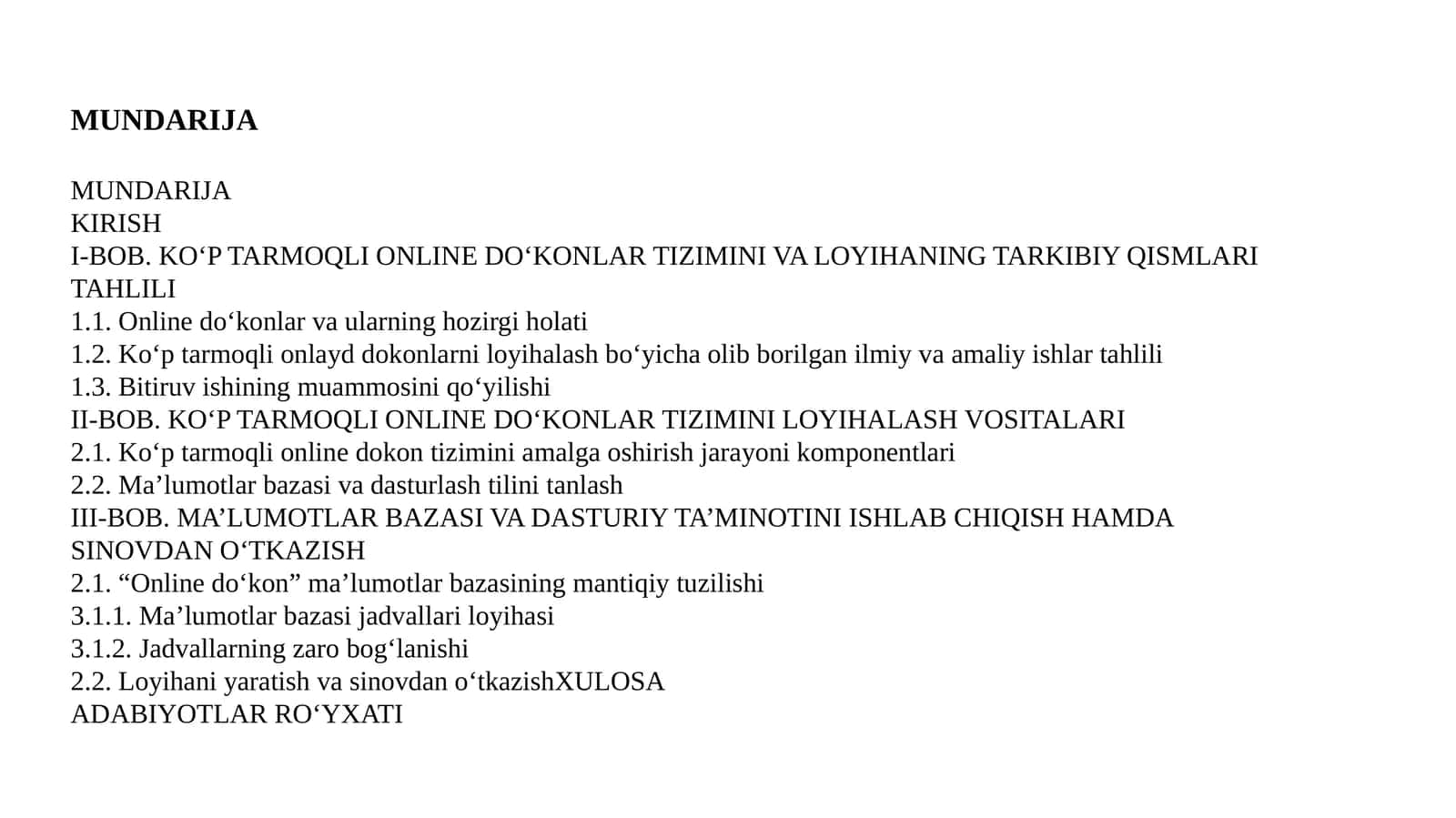 Onlinedo‘konlar va ularning hozirgi holati 1