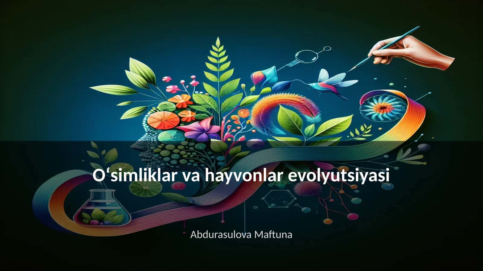Oʻsimliklar va hayvonlar evolyutsiyasi