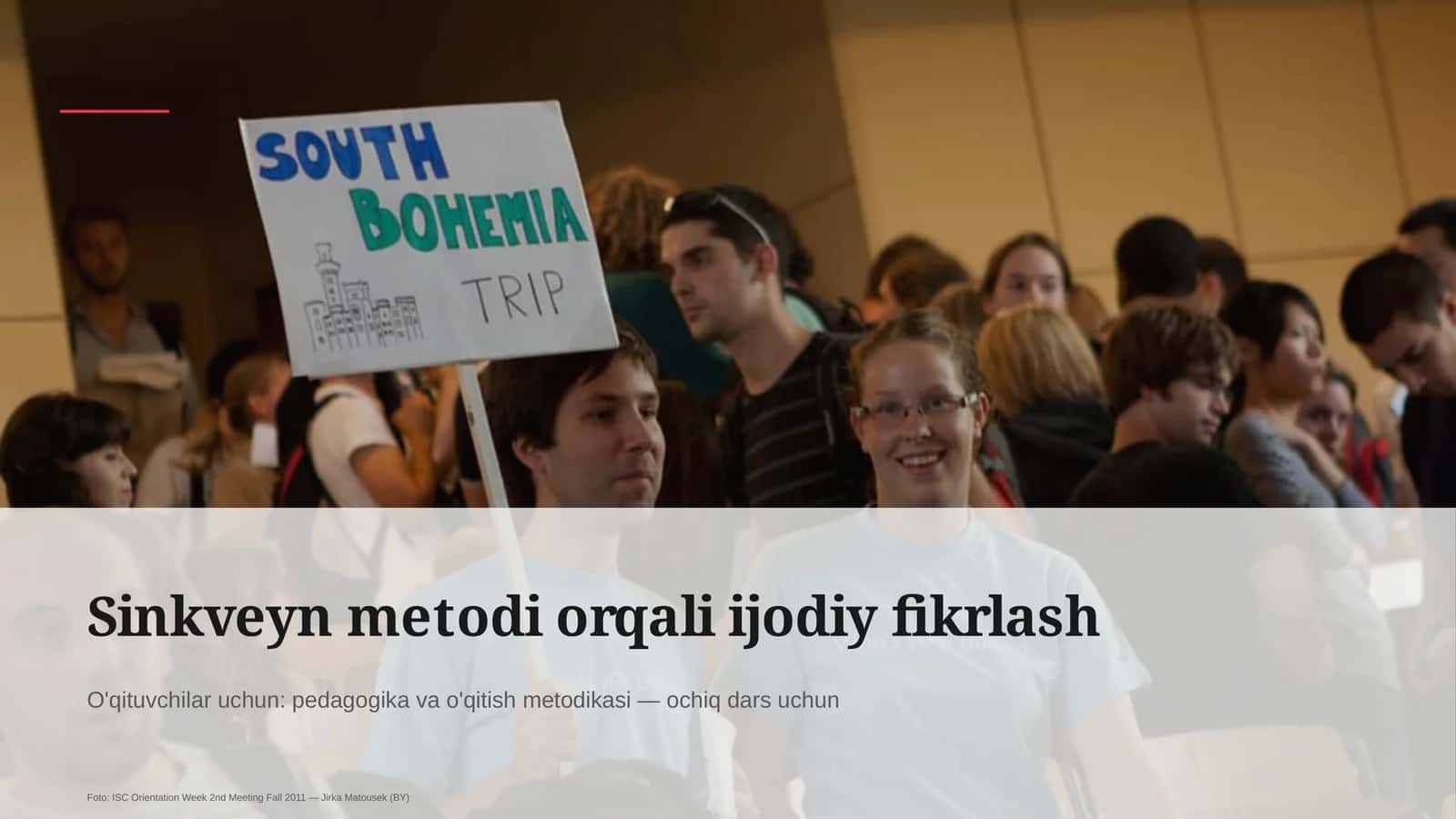 Sinkveyn metodi orqali ijodiy fikrlash