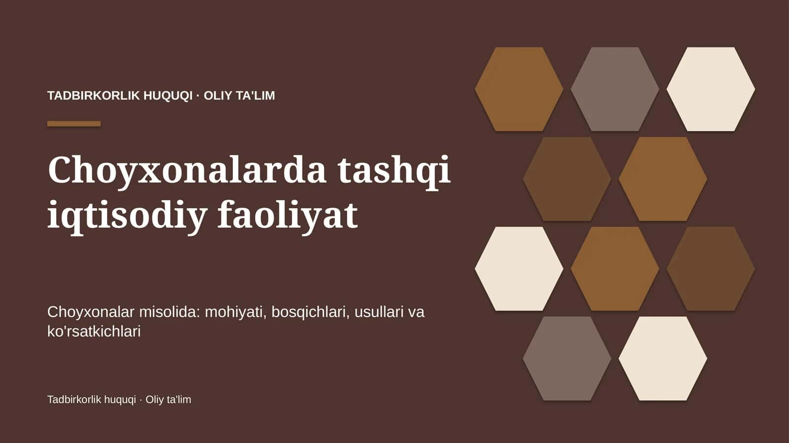 choyxonalarda tashqi iqtisodiy faoliyat 7801