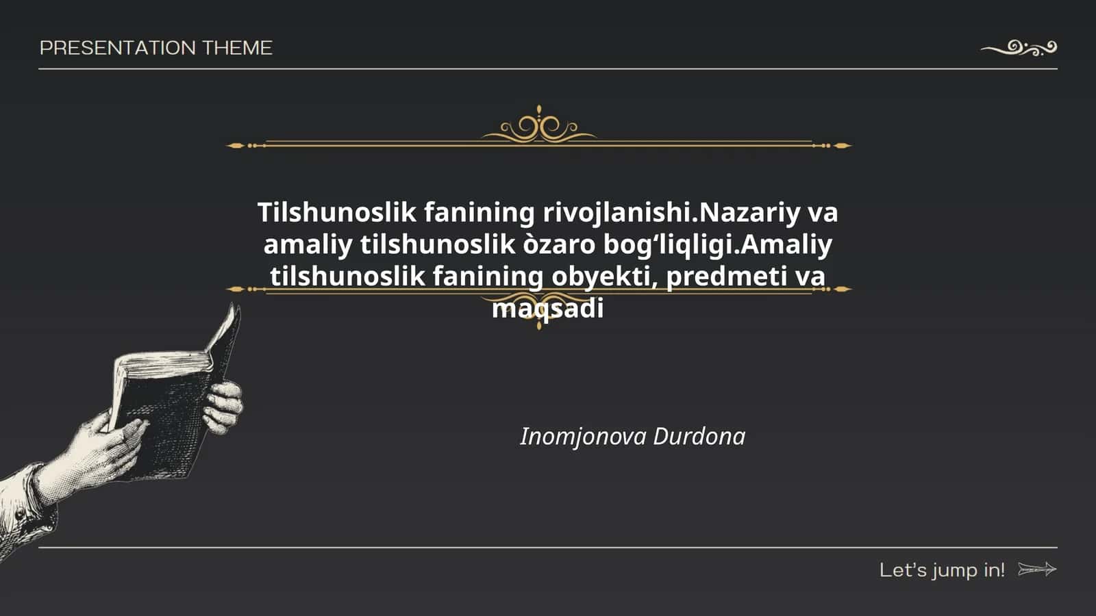 Tilshunoslik fanining rivojlanishi