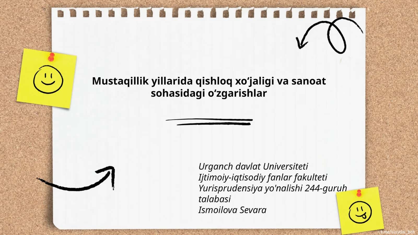 Mustaqillik yillarida qishloq xoʻjaligi va sanoat sohasidagi oʻzgarishlar