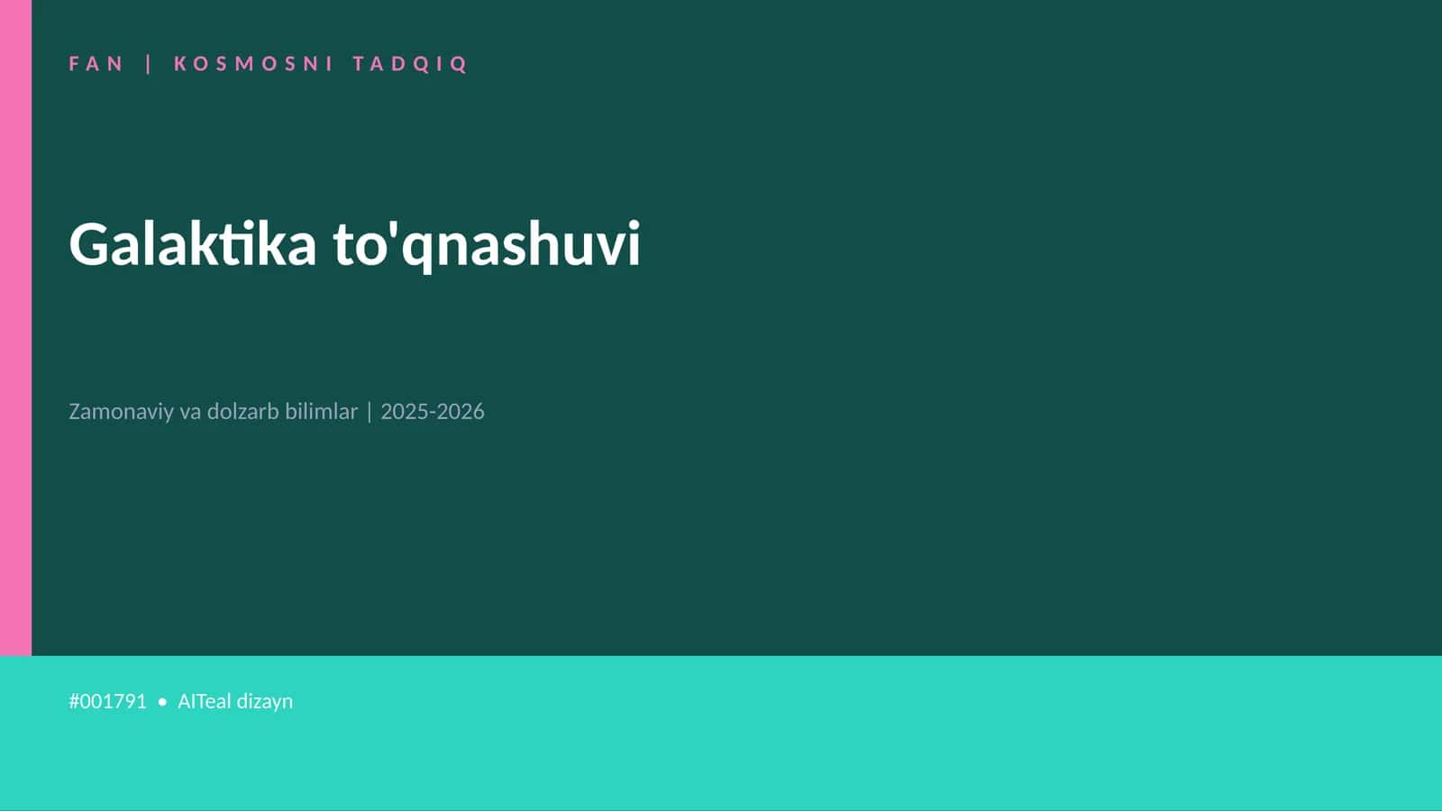 Galaktika to'qnashuvi