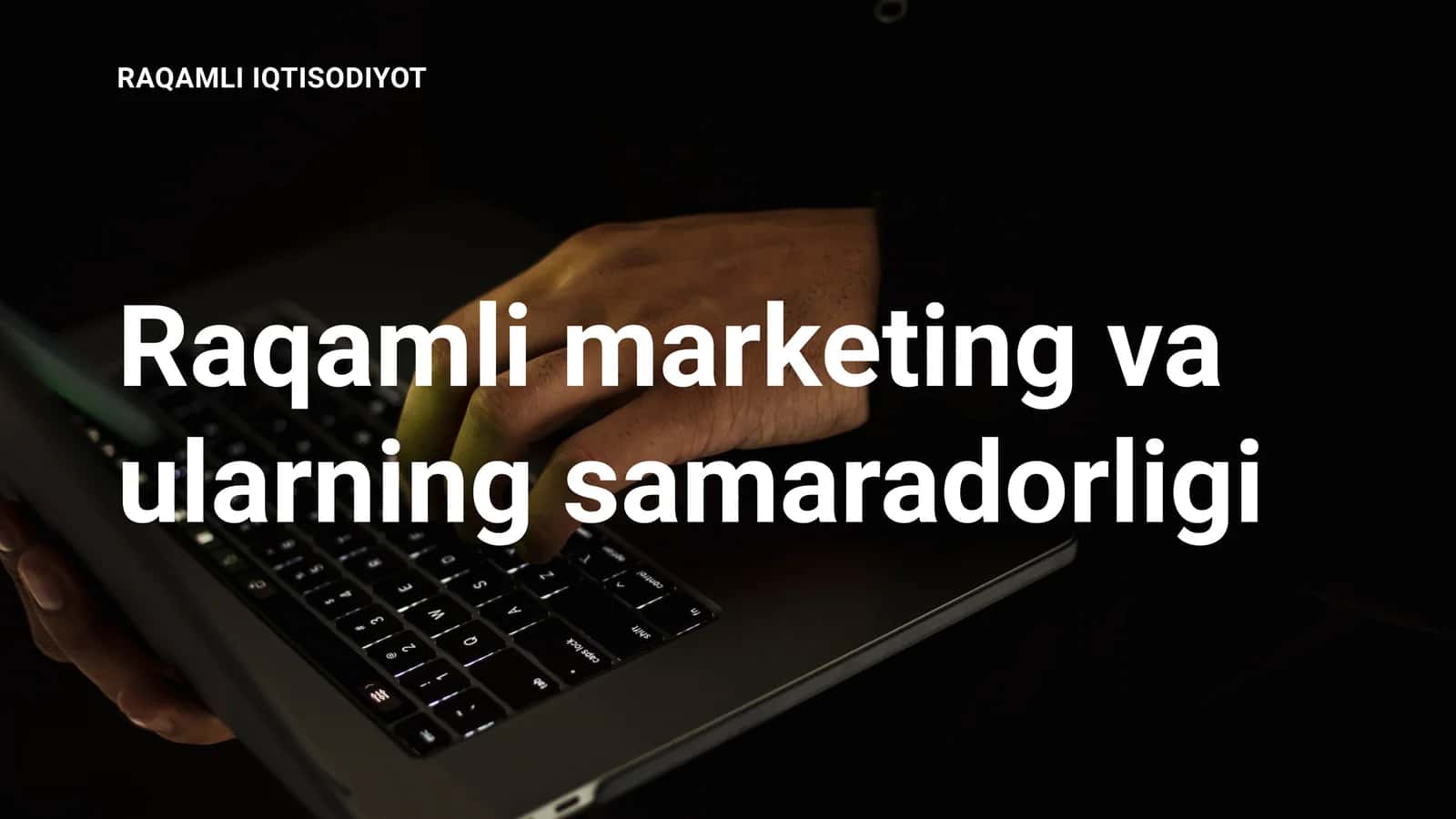 Raqamli Marketing