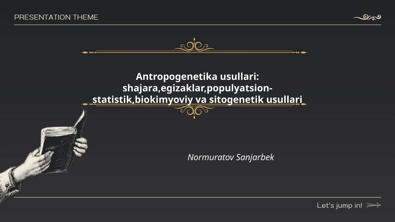 Antropogenetika usullari