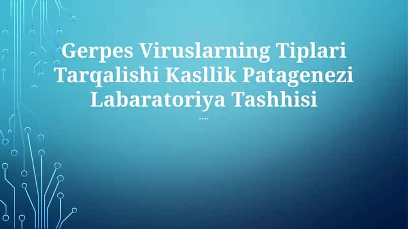 Gerpes Viruslar
